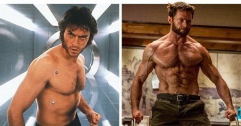 Hugh Jackman Wolverine transformation
